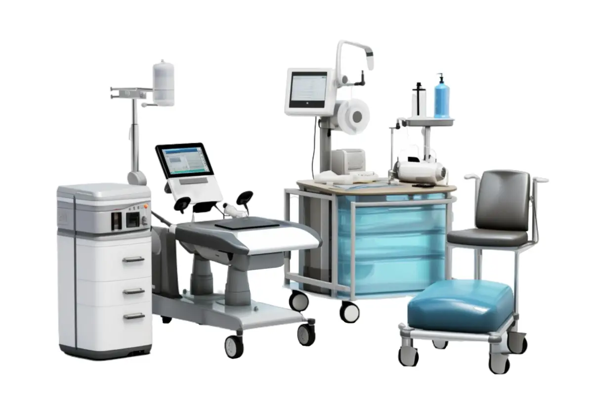 Professional medical equipment and support